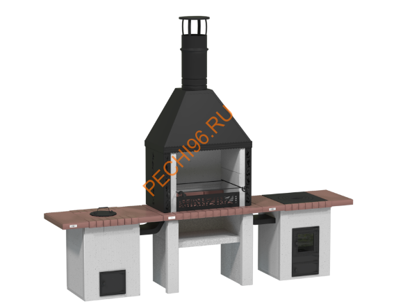 Объединённые печи 3 в 1 Кантри в Нижнем Новгороде