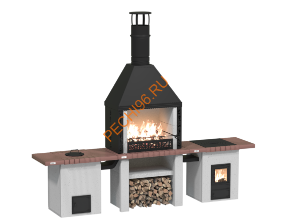 Объединённые печи 3 в 1 Кантри в Нижнем Новгороде