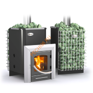 Печь банная Ермак 16-ПС с сеткой