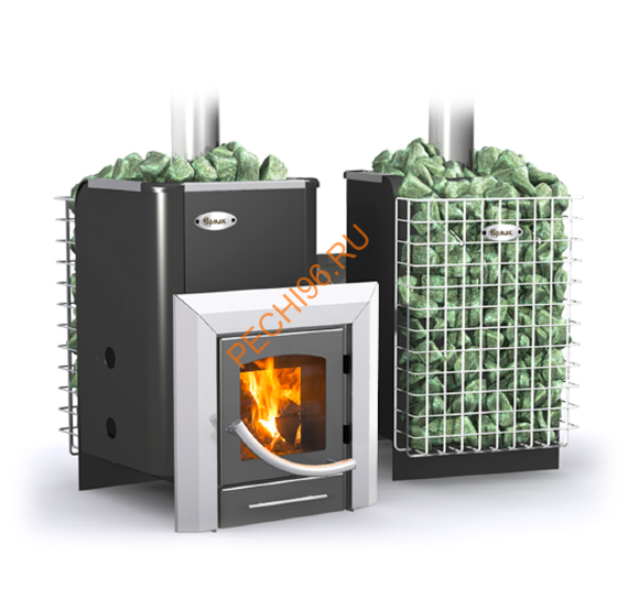 Печь банная Ермак 16-ПС с сеткой Печь банная Ермак 16-ПС с сеткой