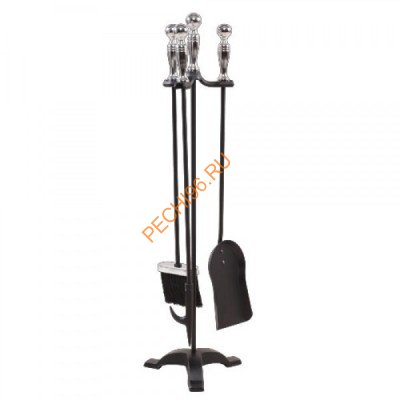 Каминный набор D41111ASK состаренное серебро Каминный набор D41111ASK состаренное серебро