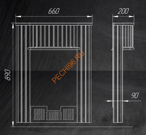 Портал для банной печи Ферингер Мини, Оптима, Квадра ПС Змеевик+Россо Леванте Портал для банной печи Ферингер Мини, Оптима, Квадра ПС Змеевик+Россо Леванте