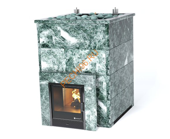 Печь банная ИзиСтим Домна 80К змеевик