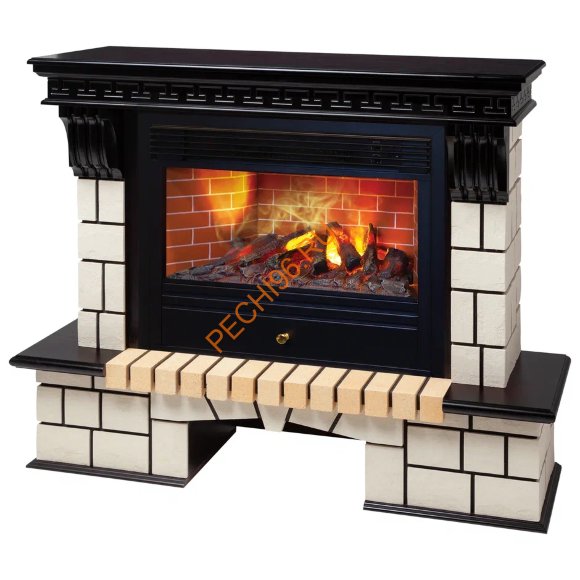 Электрокамин RealFlame Stone new 26/HL с очагом 3D Novara 26