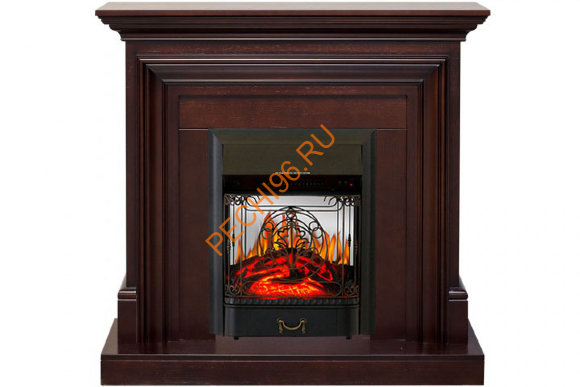 Электрокамин Royal Flame Bradford темный дуб с очагом Majestic FX M