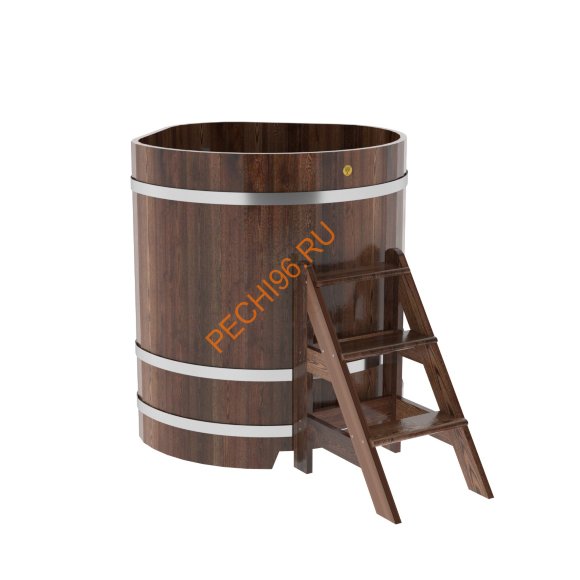 Купель для бани BentWood угловая из морёной лиственницы Премиум, 1,03х1,03 м Купель для бани BentWood угловая из морёной лиственницы Премиум, 1,03х1,03 м