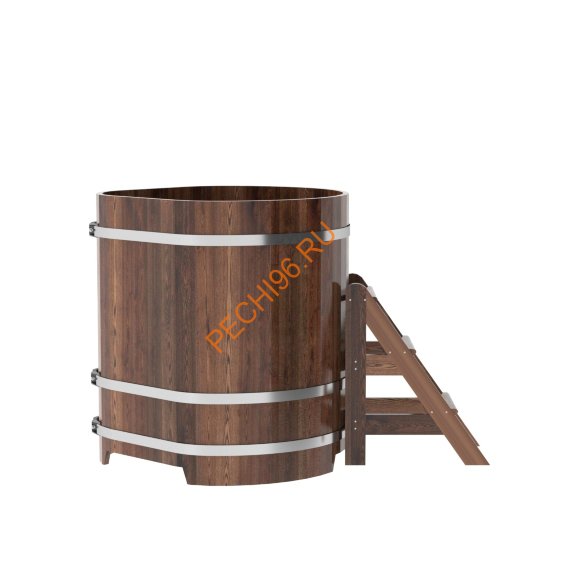 Купель для бани BentWood угловая из морёной лиственницы Премиум, 1,03х1,03 м Купель для бани BentWood угловая из морёной лиственницы Премиум, 1,03х1,03 м