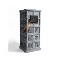 Печь банная KLOVER RT-35RV Талькомагнезит Изразцы с прямыми углами