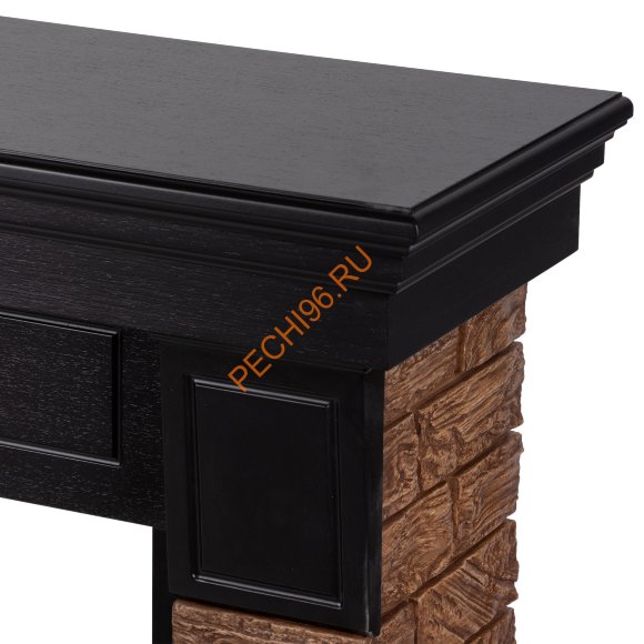 Электрокамин Electrolux EFP/P-2520LS N с порталом Firelight Forte Wood 25, камень темный, венге