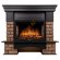 Электрокамин Electrolux EFP/P-2520LS N с порталом Firelight Forte Wood 25, камень темный, венге