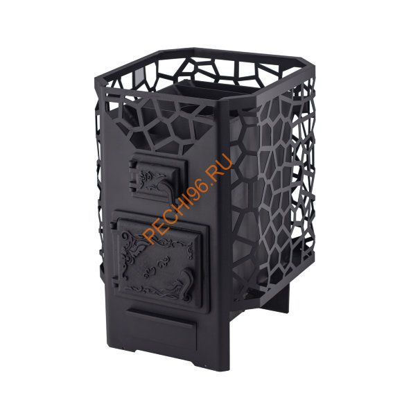 Печь банная Сталь-Мастер Рада 6, сетка, дверка чугунная