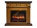 Электрокамин Electrolux Sphere Plus EFP/P-3320RLS с порталом Firelight Bianco 30, орех