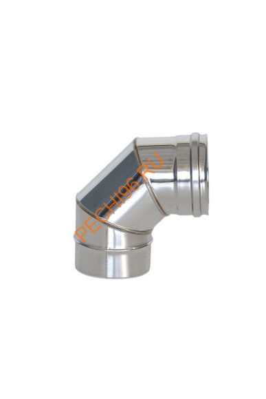 Отвод 87° ТиС Энерго, нержавейка AISI 310-0,8 мм, D130 мм