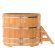 Купель для бани BentWood круглая из сращённой лиственницы, D1,8 м