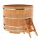 Купель для бани BentWood круглая из сращённой лиственницы, D1,8 м