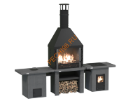 Объединённые печи 3 в 1 Графит