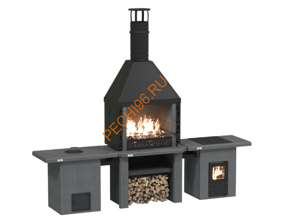 Объединённые печи 3 в 1 Графит в Нижнем Новгороде