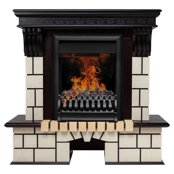 Электрокамин RealFlame Stone STD с очагом 3D Oregan