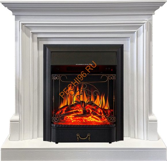 Электрокамин Royal Flame Bradford белый с очагом Majestic FX Электрокамин Royal Flame Bradford белый с очагом Majestic FX