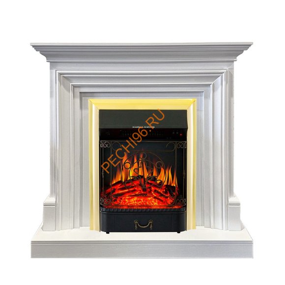 Электрокамин Royal Flame Bradford белый с очагом Majestic FX Электрокамин Royal Flame Bradford белый с очагом Majestic FX