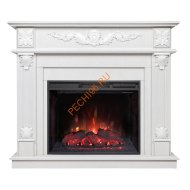 Электрокамин RealFlame Philadelphia 25,5/26 WT с очагом Sparta 25,5 LED Электрокамин RealFlame Philadelphia 25,5/26 WT с очагом Sparta 25,5 LED