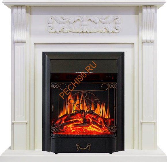 Электрокамин Royal Flame Venice фактурный белый с очагом Majestic FX Электрокамин Royal Flame Venice фактурный белый с очагом Majestic FX
