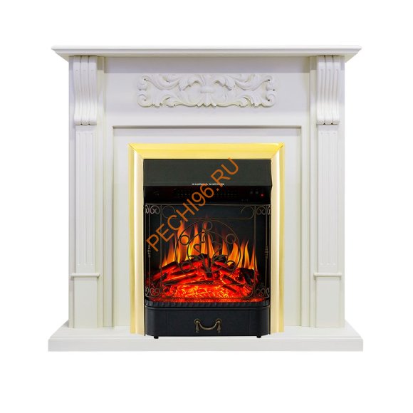 Электрокамин Royal Flame Venice фактурный белый с очагом Majestic FX Электрокамин Royal Flame Venice фактурный белый с очагом Majestic FX