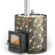 Чугунная банная печь Эверест 24 Легкий пар (280)