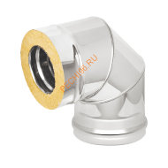 Сэндвич-отвод Везувий 90° D150/250мм