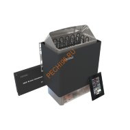 Электрическая печь Паромакс OCSX 90 B с панелью и блоком управления