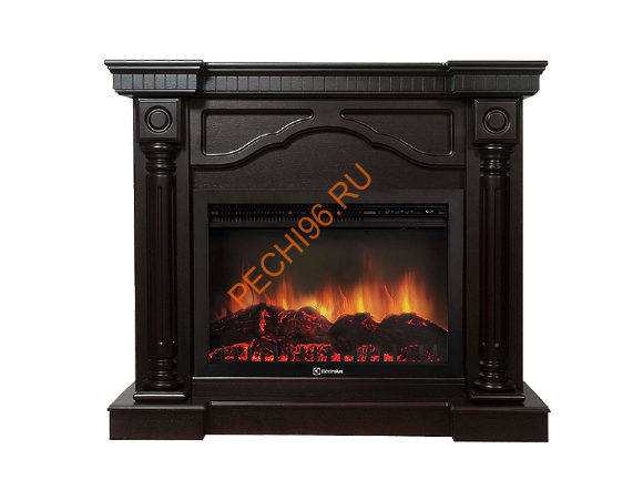 Электрокамин Electrolux EFP/P-3020LS с порталом Firelight Rome 30, венге