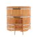 Купель для бани BentWood круглая из сращённой лиственницы, D1,5 м