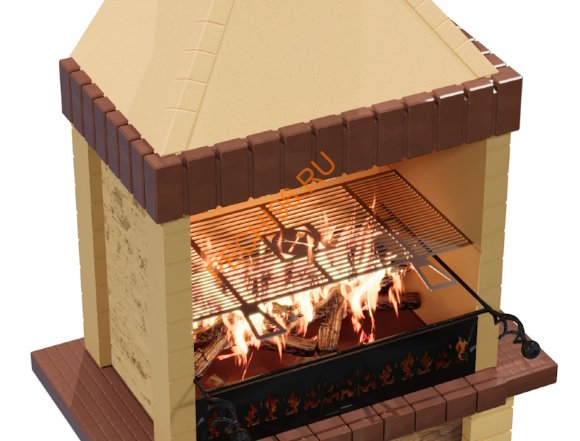 Печь-барбекю угловая Принц Классик в Нижнем Новгороде Печь-барбекю угловая Принц Классик в Нижнем Новгороде