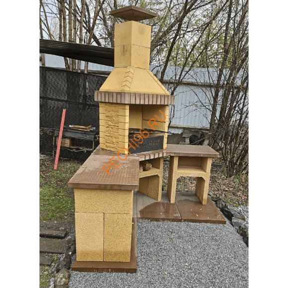 Печь-барбекю угловая Принц Классик в Нижнем Новгороде Печь-барбекю угловая Принц Классик в Нижнем Новгороде