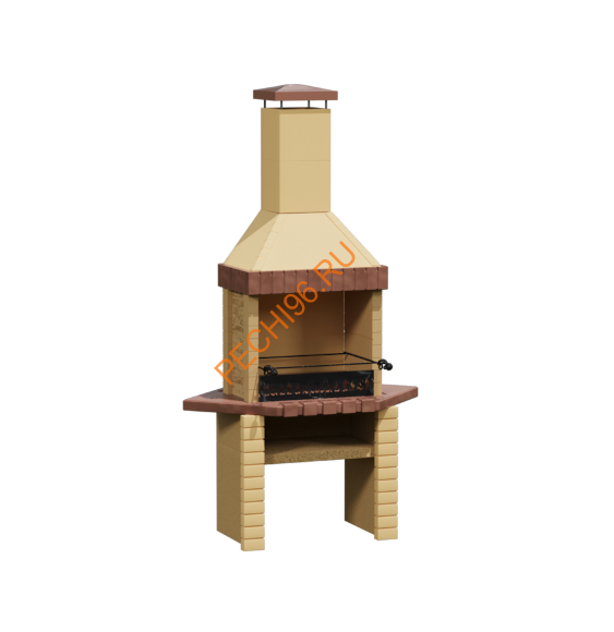 Печь-барбекю угловая Принц Классик в Нижнем Новгороде Печь-барбекю угловая Принц Классик в Нижнем Новгороде