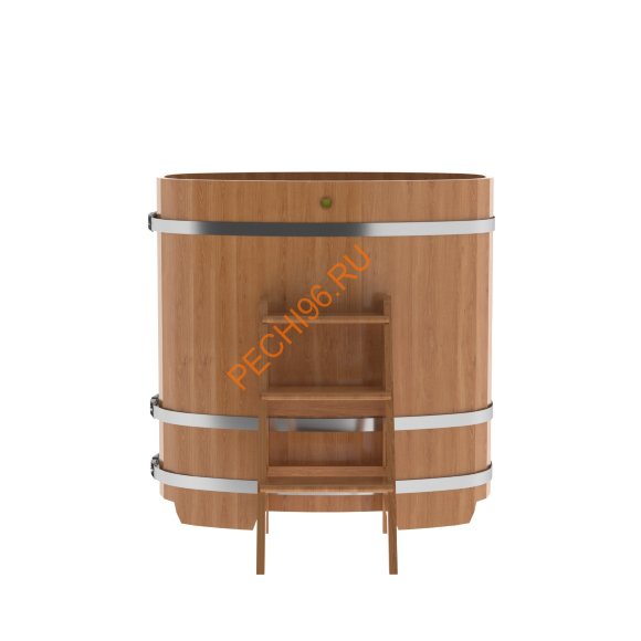 Купель для бани BentWood овальная из дуба Премиум, 0,76х1,16 м Купель для бани BentWood овальная из дуба Премиум, 0,76х1,16 м
