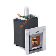 Печь банная Ермак Премиум 16 нержавеющая сталь с ЗК