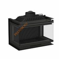 Каминная топка ECHA-TECH ECT Font/800/LR 18 кВт, трехстороннее стекло