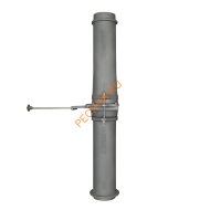 Чугунный шиберный модуль 130/1000 Чугунный шиберный модуль 130/1000