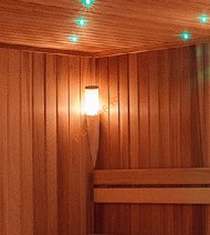 Светильник для сауны Licht-2000 Torcia Vetro угловой Светильник для сауны Licht-2000 Torcia Vetro угловой