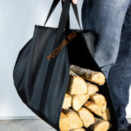 Дровница-сумка Fire&Wood Vienna, ткань черная