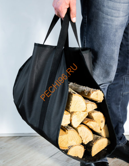 Дровница-сумка Fire&Wood Vienna, ткань черная