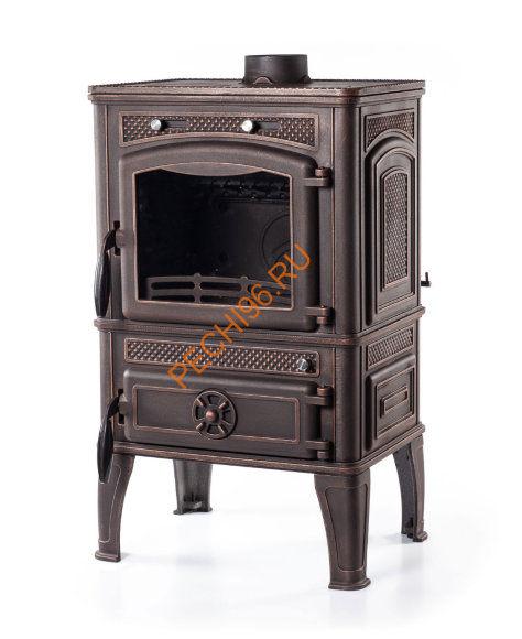 Чугунная печь-камин Fireway Dacha патина Чугунная печь-камин Fireway Dacha патина