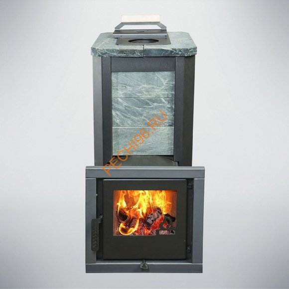 Печь банная Варвара Терма Сказка Мини талькохлорит, сталь 6 мм