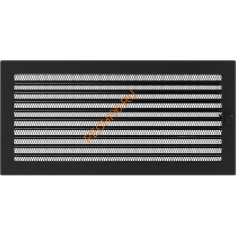 Вентиляционная решетка Kratki 22/45CX 220х450 мм черный