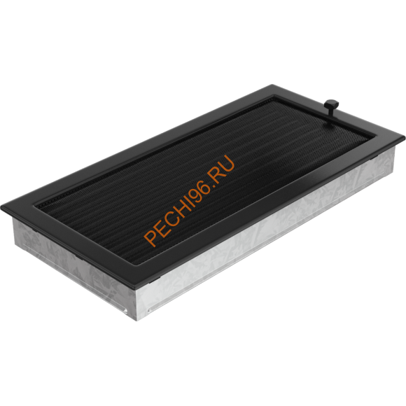 Вентиляционная решетка Kratki 22/45CX 220х450 мм черный