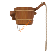 Обливное устройство SAWO из кедра, 18 л, 393-D Обливное устройство SAWO из кедра, 18 л, 393-D