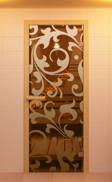 Дверьстеклянная ALDO «Петергоф» коробка береза Дверьстеклянная ALDO «Петергоф» коробка береза