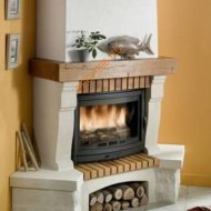 Дровяной камин CHAZELLES СS17 с топкой SOLO D70