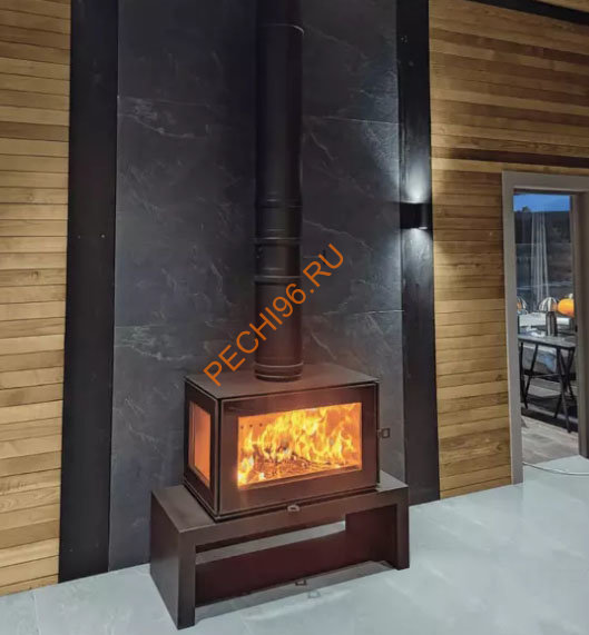 Печь-камин АСТОВ КУБ 3С 800